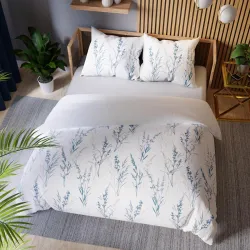 SELA Komplet pościeli z bawełny satynowej 220x200cm 100099