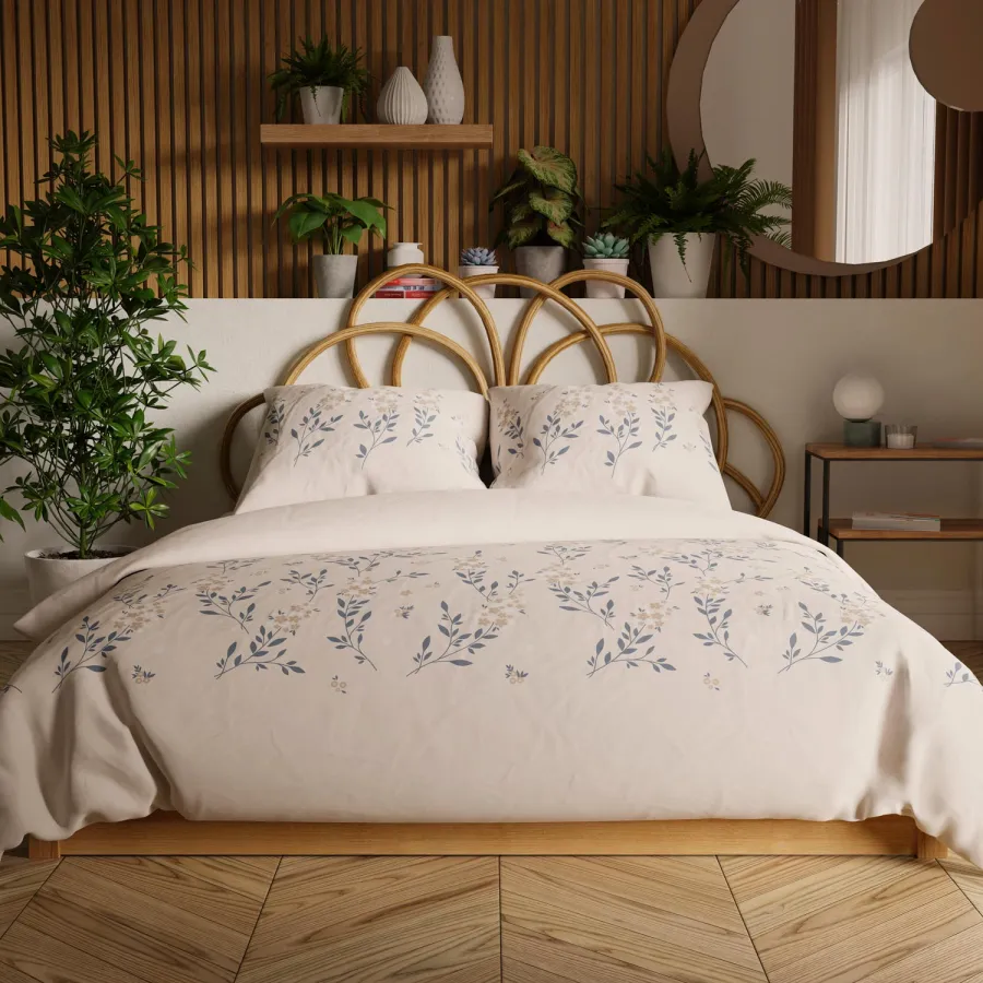 AMALIA Komplet pościeli z bawełny satynowej 160x200cm 100094