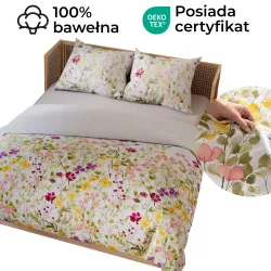 FLORINA Komplet pościeli z bawełny satynowej 220x200cm 100095