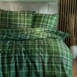 JAMILA Komplet pościeli z bawełny satynowej 160x200cm 100096 JAMILA Komplet pościeli z bawełny satynowej 160x200cm 100096