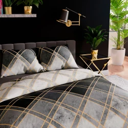 CINDERA Komplet pościeli z bawełny satynowej 160x200cm 100101