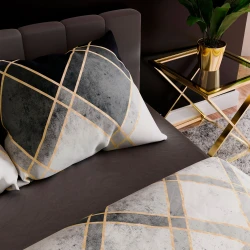 CINDERA Komplet pościeli z bawełny satynowej 220x200cm 100101