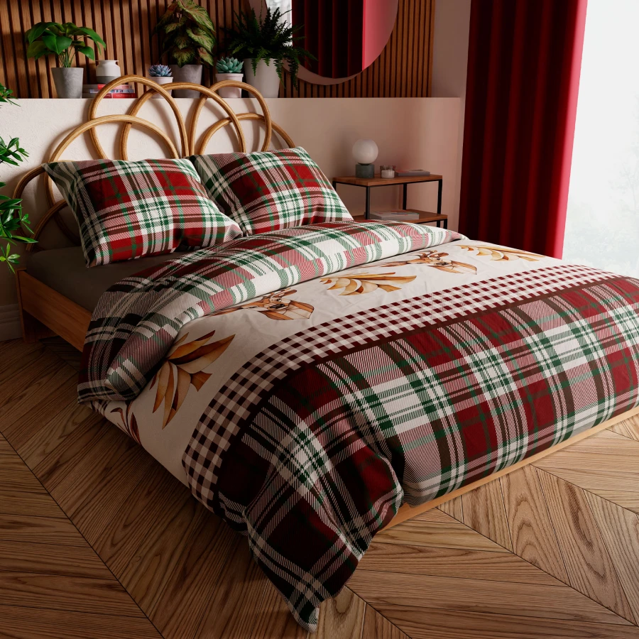 MERRY Komplet pościeli z bawełny satynowej 160x200cm 100109