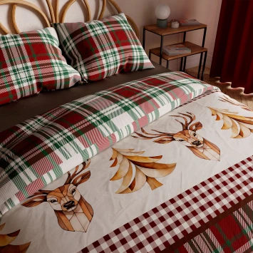 MERRY Komplet pościeli z bawełny satynowej 160x200cm 100109 2