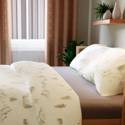 MOKOSZ Komplet pościeli z bawełny satynowej 220x200cm 100106