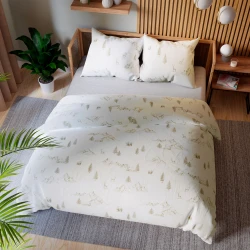 MOKOSZ Komplet pościeli z bawełny satynowej 220x200cm 100106