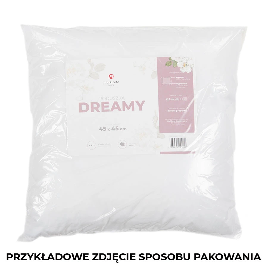 DREAMY Poduszka z wypełnieniem silikonowym, rozmiar 50x70cm PODUSZ