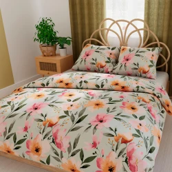 FLORALIS Komplet pościeli z bawełny satynowej 220x200cm 100103