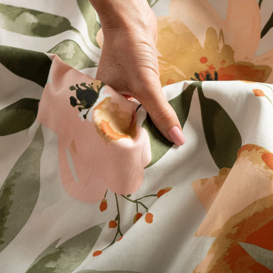 FLORALIS Komplet pościeli z bawełny satynowej 220x200cm 100103