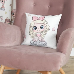 PRINCESS Poszewka dekoracyjna VELVET, 40x40cm, kolor 001 blondynka P00086