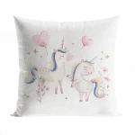 SŁODKIE JEDNOROŻCE VELVET · Poszewka dekoracyjna · 40x40 cm
