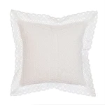 INESS · Poszewka ażurowa · 40x40 cm · kolor biały