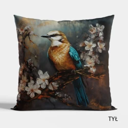 PTAK ATOS Poszewka dekoracyjna VELVET, 40x40cm, kolor 001 ciemny turkusowy petrol P00149