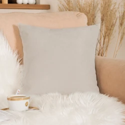 MILAS Poszewka dekoracyjna, 40x40cm, kolor 370 chłodny jasny beżowy - szyta w Polsce MILAS0