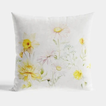 WIOSENNA POLANA Poszewka dekoracyjna VELVET, 40x40cm, kolor 001 zielony P00208