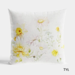 WIOSENNA POLANA Poszewka dekoracyjna VELVET, 40x40cm, kolor 001 zielony P00208