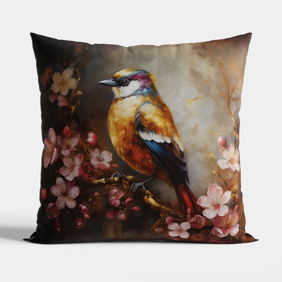 PTAK PALOMA Poszewka dekoracyjna VELVET, 40x40cm, kolor 001 różowy P00148