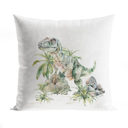 DINOZAURY Poszewka dekoracyjna VELVET, 40x40cm, kolor 001 P00304