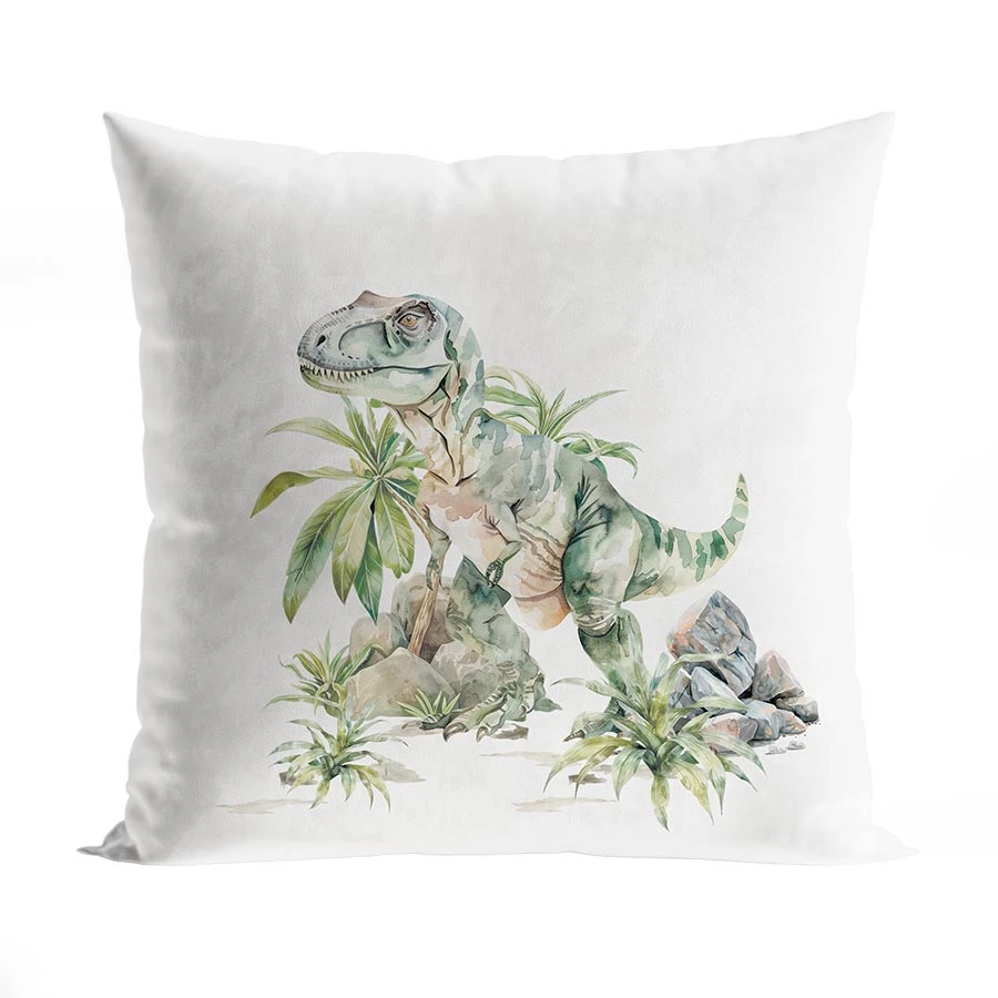 DINOZAURY Poszewka dekoracyjna VELVET, 40x40cm, kolor 001 P00304