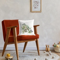 DINOZAURY Poszewka dekoracyjna VELVET, 40x40cm, kolor 001 P00304