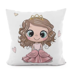 PRINCESS Poszewka dekoracyjna VELVET, 40x40cm, kolor 002 brunetka P00086