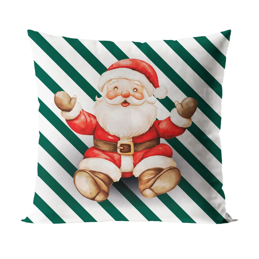 PASKI Z MIKOŁAJEM, BAJKOWE ŚWIĘTA Poszewka dekoracyjna VELVET, 40x40cm, kolor 001 biały PBN359