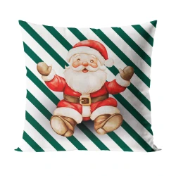 PASKI Z MIKOŁAJEM, BAJKOWE ŚWIĘTA Poszewka dekoracyjna VELVET, 40x40cm, kolor 001 biały PBN359