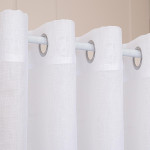 NALA · Firana gotowa na przelotkach · 300x250 cm · kolor biały