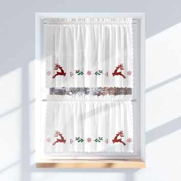 JELONKI, KRATA PATCHWORK Zazdrostka Microfibra, szerokość 100 x wysokość 40cm, kolor 001 biały PBN350 2