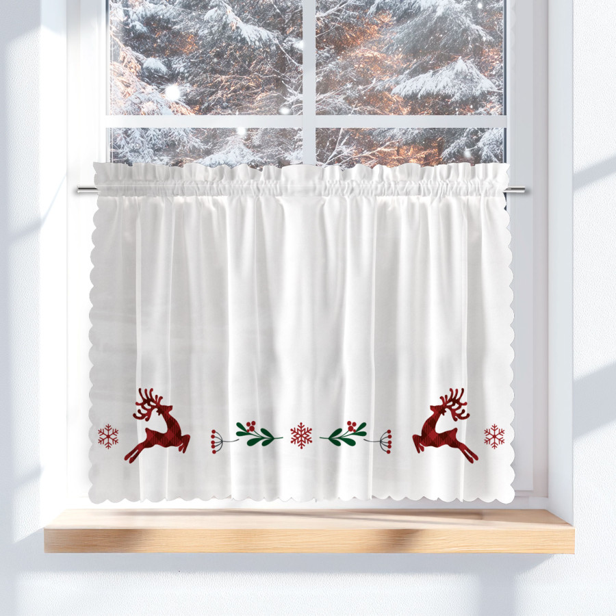 JELONKI, KRATA PATCHWORK Zazdrostka Microfibra, szerokość 100 x wysokość 60cm, kolor 001 biały PBN350