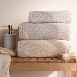 LEON Ręcznik, 50x90cm, kolor 011 jasny beżowy R00006