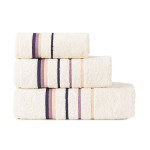 MARS · Ręcznik frotte · 50x90 cm · kolor kremowy