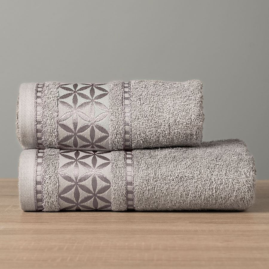 PAOLA Ręcznik, 50x90cm, kolor 328 szary PAOLA0