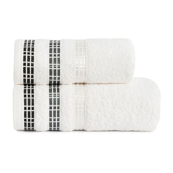 LUXURY Ręcznik, 70x140, kolor 102 biały LUXURY