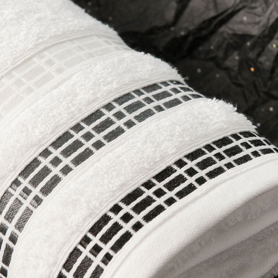 LUXURY Ręcznik, 70x140, kolor 102 biały LUXURY