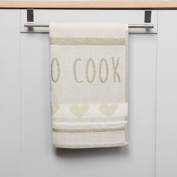 COOK Ścierka kuchenna, rozmiar 50x70cm, kolor beżowy 001 S00007 COOK Ścierka kuchenna, rozmiar 50x70cm, kolor beżowy 001 S00007