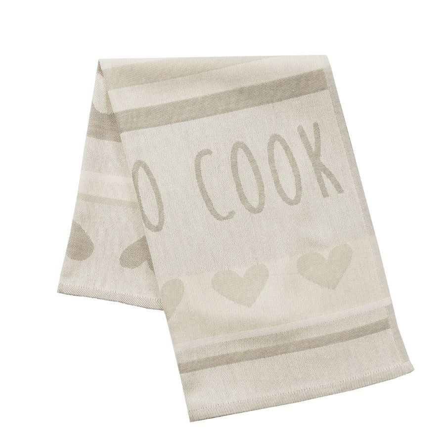 COOK Ścierka kuchenna, rozmiar 50x70cm, kolor beżowy 001 S00007