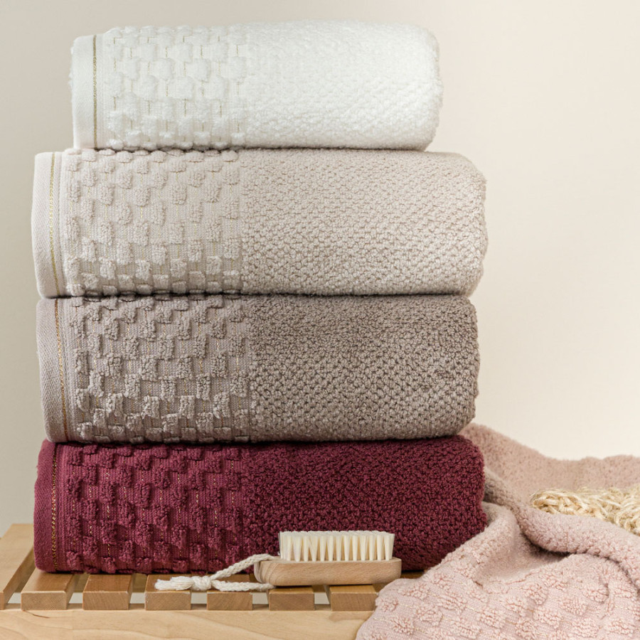 NEPTUN Ręcznik, 70x140cm, kolor 012 ciepły brąz R00007