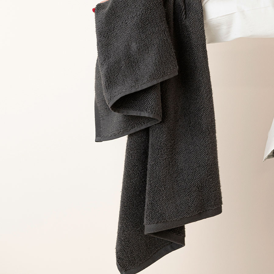 LEON Ręcznik, 50x90cm, kolor 002 czarny R00006