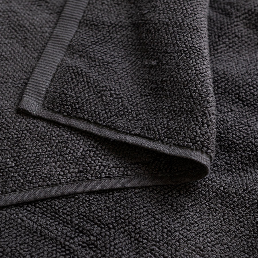 LEON Ręcznik, 50x90cm, kolor 002 czarny R00006