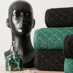 OLIWIER Ręcznik, 70x140cm, kolor 002 czarny R00001