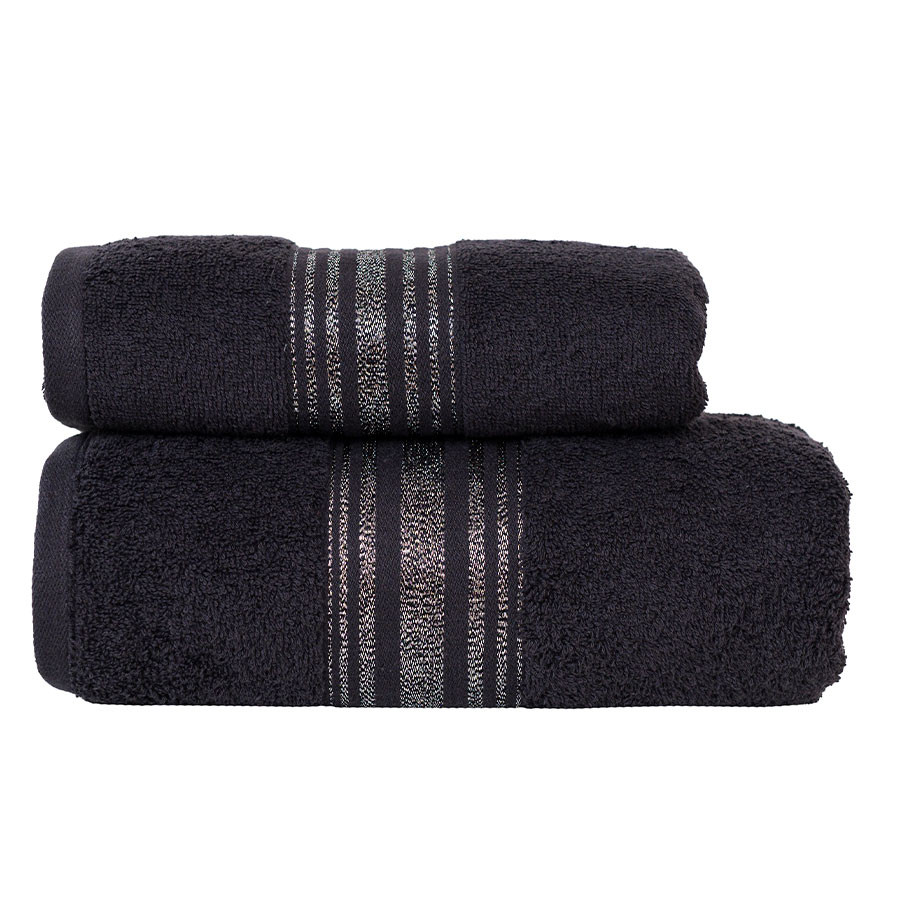 OSKAR Ręcznik, 70x140cm, kolor 002 czarny R00009