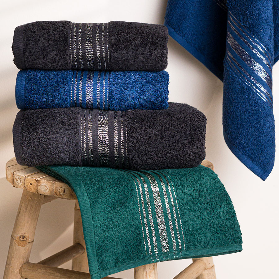 OSKAR Ręcznik, 50x90cm, kolor 002 czarny R00009