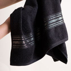 OSKAR Ręcznik, 50x90cm, kolor 002 czarny R00009