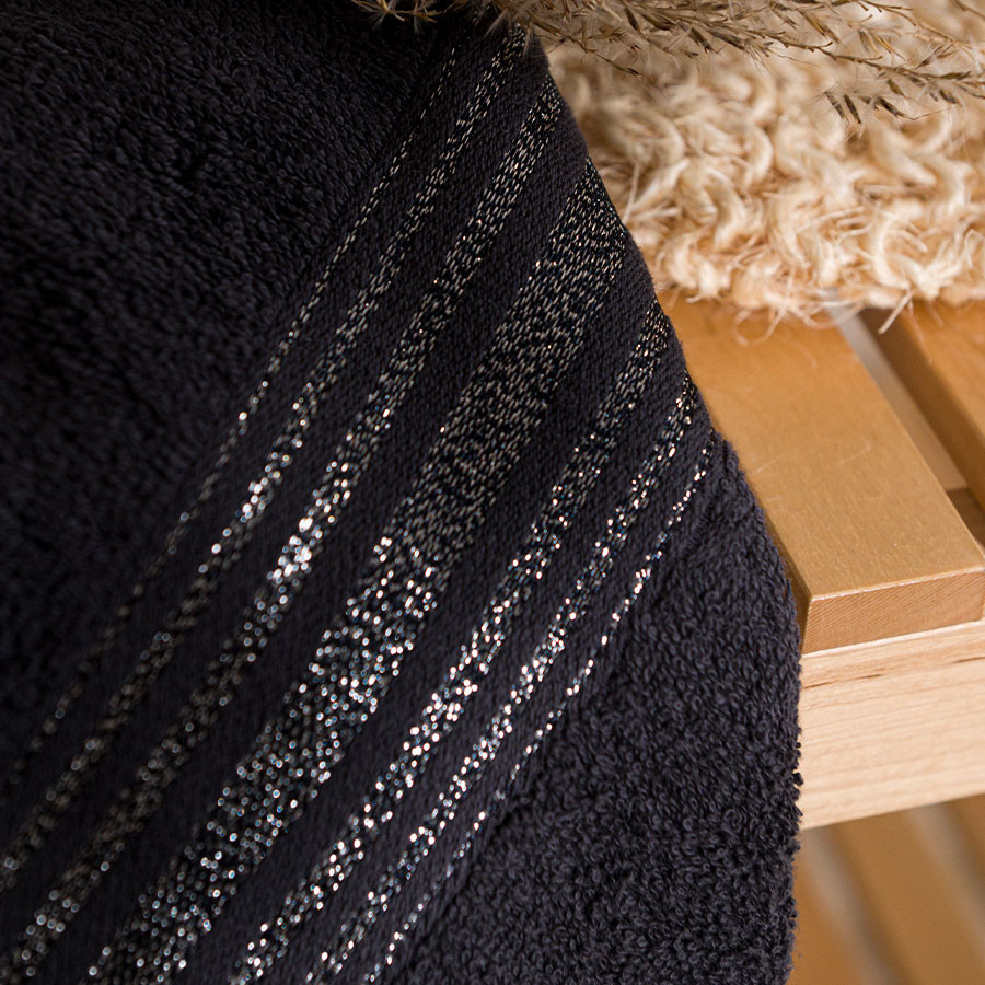 OSKAR Ręcznik, 50x90cm, kolor 002 czarny R00009