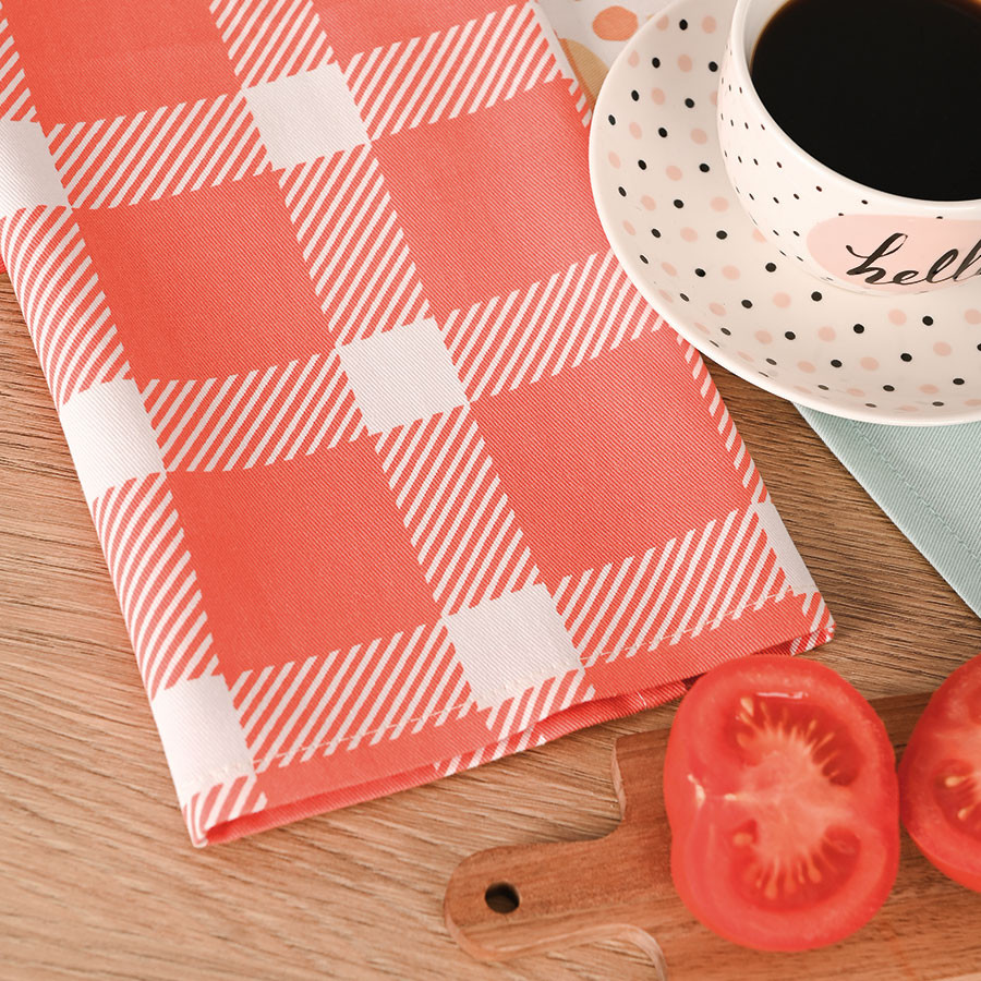 COOKING WITH LOVE Komplet 3 ścierek kuchennych, rozmiar 40x60cm S00012