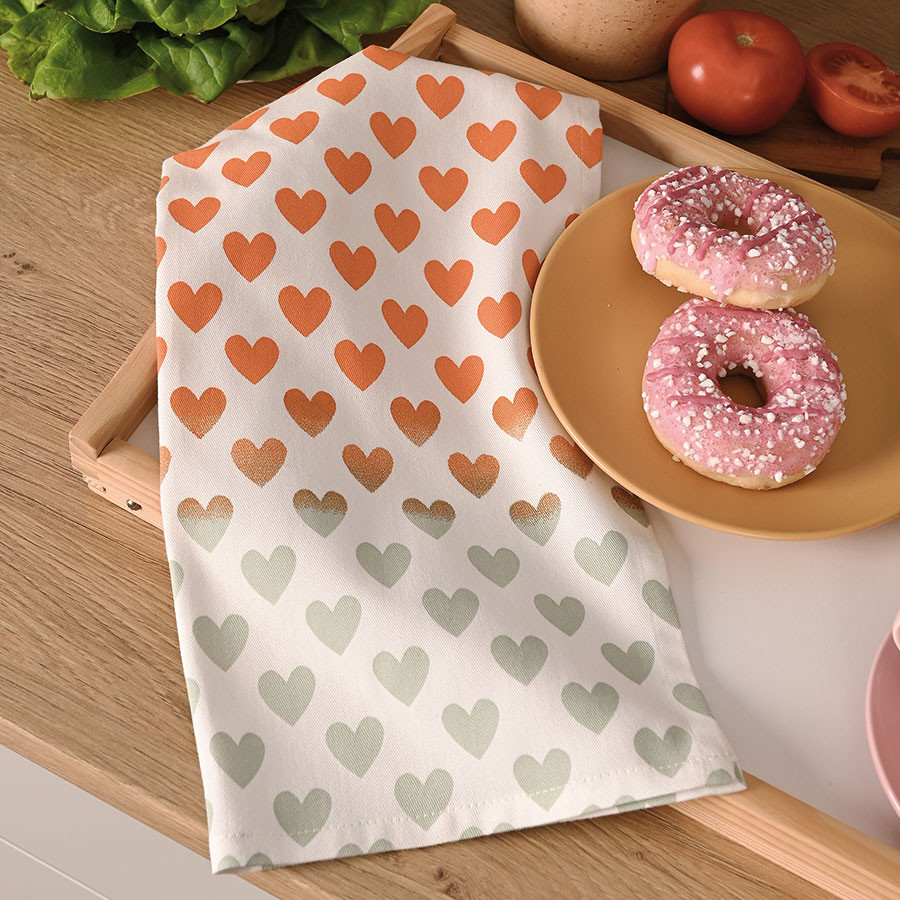 LOVE FOR SOUL Komplet 3 ścierek kuchennych, rozmiar 40x60cm S00013