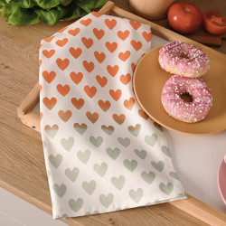 LOVE FOR SOUL Komplet 3 ścierek kuchennych, rozmiar 40x60cm S00013