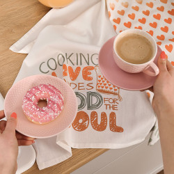 LOVE FOR SOUL Komplet 3 ścierek kuchennych, rozmiar 40x60cm S00013