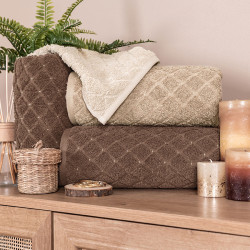 OLIWIER Ręcznik, 70x140cm, kolor 011 ciemny beżowy R00001